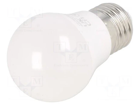 LED lamp | cool white | E27 | 230VAC | 520lm | 6W | 160° | 6400K