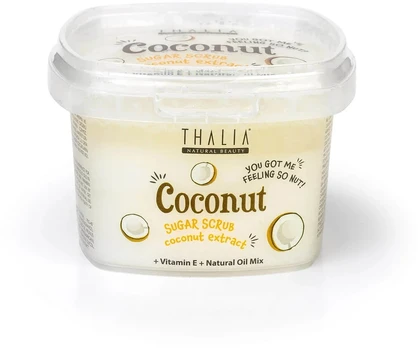 Thalia Natural Beauty, Coconut, Smoothing, Body Scrub, 300 ml