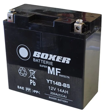 Akumuliatorius Boxer YT14B-BS 12v 14Ah 200A