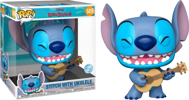 FUNKO POP! Jumbo Vinilinė figūrėlė: Disney - Stitch