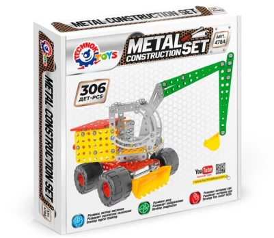 Metalinis konstruktorius 4784 - Sunkvežimis 306 detalės