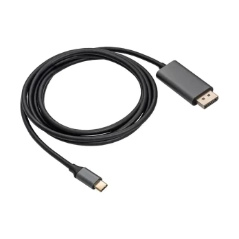 Akyga cable AK-AV-16, USB type C - DisplayPort. 1.8 m