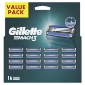 Gillette Mach3 Skustuvo Vyrams Galvutės 16 vnt kaina