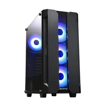 Kompiuterio korpusas CHIEFTEC Hunter gaming chassis ATX Black