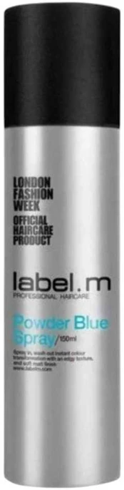 Label.M, Powder Mėlyna, Root Touch-Up Purškiklis, Mėlyna, 150 ml