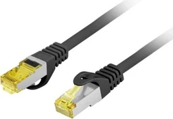 Lanberg Patchcord kat.6a S/FTP LSZH CU 1m fluke praėjo juda
