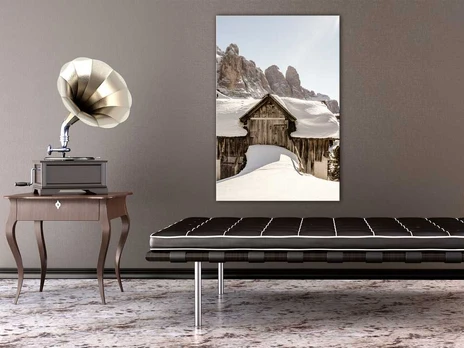 Artgeist Paveikslas - Winter in the Dolomites (1 Part) Vertical