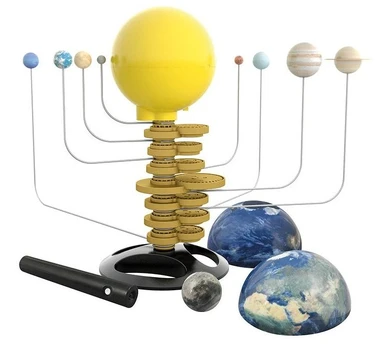 Kūrybos rinkinys Buki Motorized Solar System 7255, įvairių spalvų