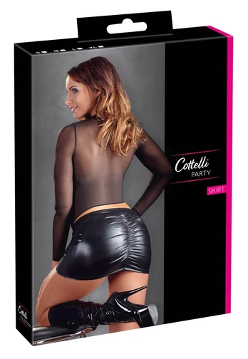 Cottelli party Mini Skirt black S Teminis kostiumas