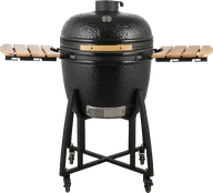 Keraminė kepsninė Kamado Classic Series 23,5", 59 cm, juodos sp. kaina