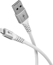 Cable | USB 2.0 | Apple Lightning plug,USB A plug | 2m | white | 60W kaina