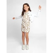 MICHAEL KORS KIDS Džinsinė striukė R16126 S Balta Regular Fit