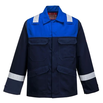 Darbo švarkas vyrams FR55NRR, mėlynas, XXXL