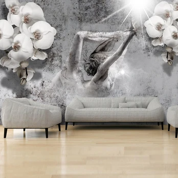 Artgeist Fototapetas - Arrangement with orchid