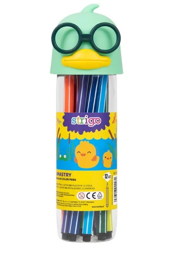 Pasakos 12 spalvų „Strigo Žalias Duck“