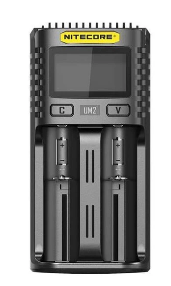 Nitecore UM2 2 x Penlite charger (AA/AAA) with indicator