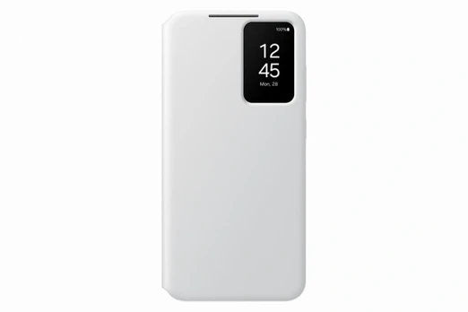 Telefono dėklas Samsung Galaxy S24+ Smart View Wallet, White
