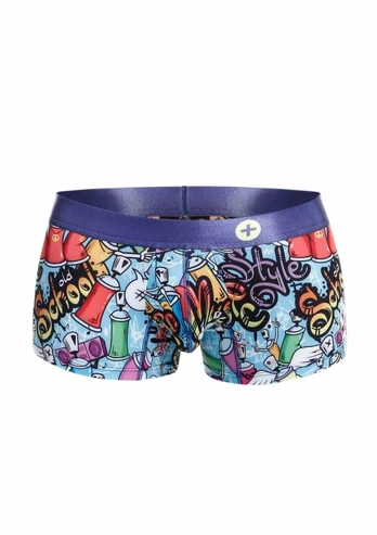 MaleBasics Hipster Trunk Black Comfort-Fit Underwear M