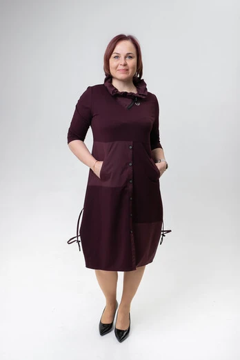 Moteriška suknelė Lidia, raudona