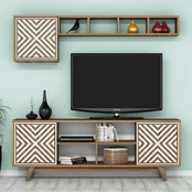 Tv staliukas İnci-Walnut, White Graikinis riešutas Balta kaina