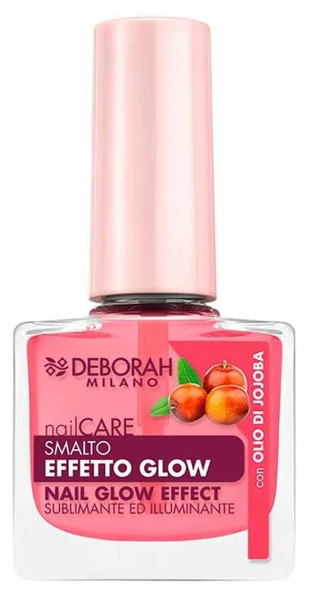 Nagų lakas Deborah Milano Nail Care Glow Effect, 8.5 ml