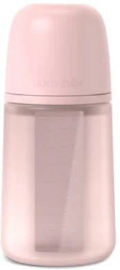 SUAVINEX COLOUR ESSENCE SILIKONINIS BUTELIUKAS 240 ML ROSE