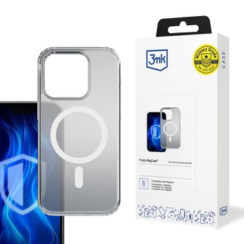 3MK Frosty MagCase iPhone 16 Pro balta/baltas