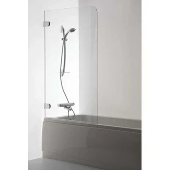 Vonios sienelė Brasta Glass Meda 75 cm, rusvas