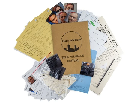 Stalo žaidimo papildymas Paupis Detectives Case Collection, LT