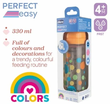 Chicco Perfect Easy Colors Bottle 4m+ 330ml