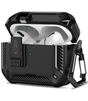 TECH-PROTECT CARBONOX MAGSAFE APPLE AIRPODS PRO 3 Juodas