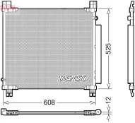 DENSO DCN50050 Air conditioning condenser kaina