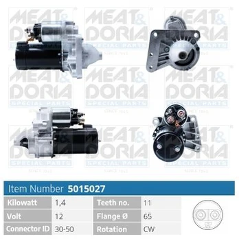 MEAT & DORIA 5015027 Starteris