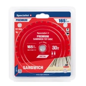 SPECIALIST+ pjovimo diskas Sandwich 165x20x30T kaina