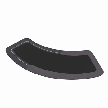 Vonios kilimėlis pusapvalis, neslystantis, 1000 g/m², 1 vnt.