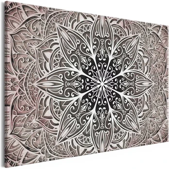 Artgeist Paveikslas - Oriental Flowers (1 Part) Narrow Rožinė