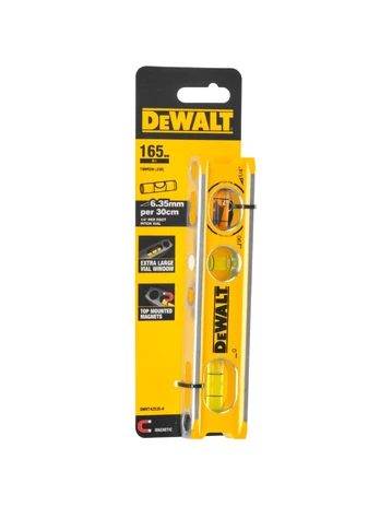 Magnetinis gulsčiukas DeWalt DWHT42525; 165 mm
