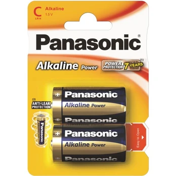 Elementai Panasonic Alkaline LR14 C 2vnt