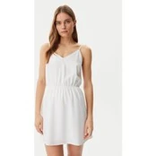 Tommy Jeans Vasarinė suknelė Essential DW0DW20613 Balta Regular Fit