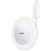 Wireless Charger UGREEN CD245, 15W (white) kaina