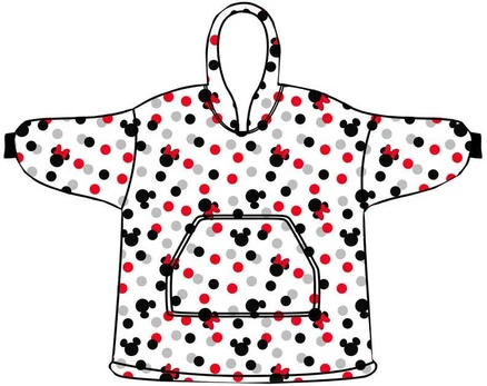 Disney Minnie oversize sweatshirt coat kids coral