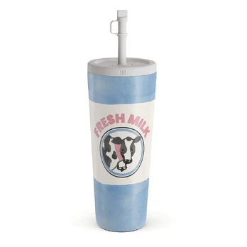 Milkshake - Travel Mug, 700 ml / Straw