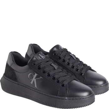 Laisvalaikio bateliai moterims, Juoda, Chunky cupsole leisure