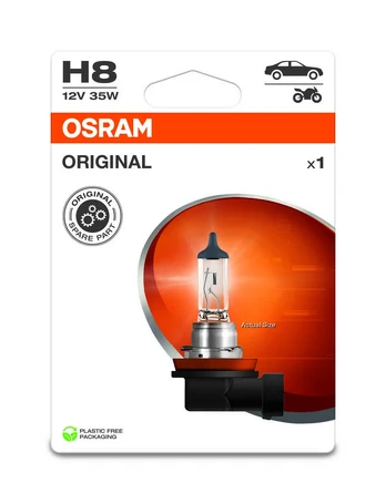 LemputÄ H8 Standard (1 vnt.) 12V 35W