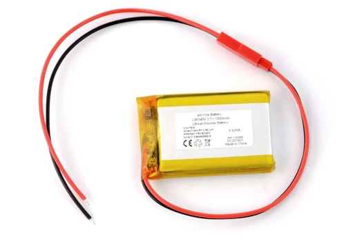 Akumuliatorius Li-Pol Akyga 1600mAh 1S 3.7V