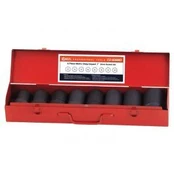 Smūginių galvučių 1" komplektas 8 vnt, Genius Tools (CD-808MD, GENIUS)