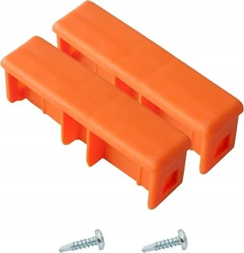 Krause Monto kopėčių plokščia galvutė 97x25 mm - pora