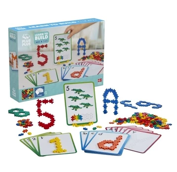 Plus Plus konstruktorius Mokausi ABC ir 123 600 vnt.
