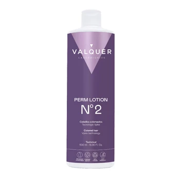 VALQUER permanentinio garbanojimo skystis Nr.2, dažytiems plaukams, 500ml