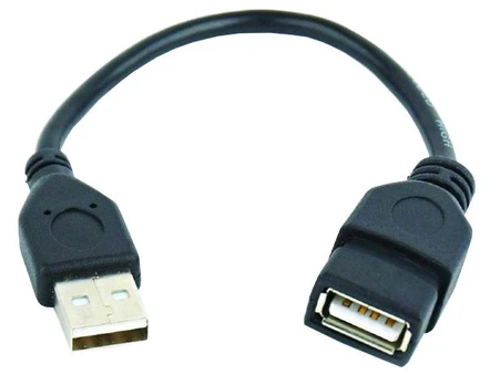 KABELIO USB2 pratęsimas AM-AF/CCP-USB2-AMAF-0,15M GEMBIRD